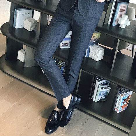 Costume Homme 3 pièces Coupe Classique veste une fonte  Deux Bouton coupe sport - MS