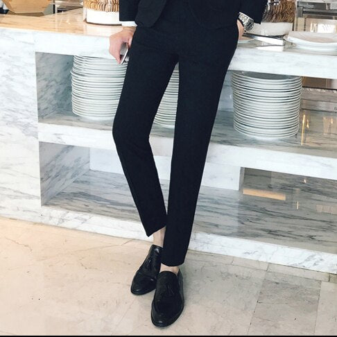 Costume Homme 3 pièces Coupe Classique veste une fonte  Deux Bouton coupe sport - MS