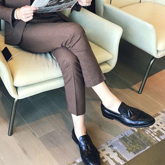 Costume Homme 3 pièces Coupe Classique veste une fonte  Deux Bouton coupe sport - MS