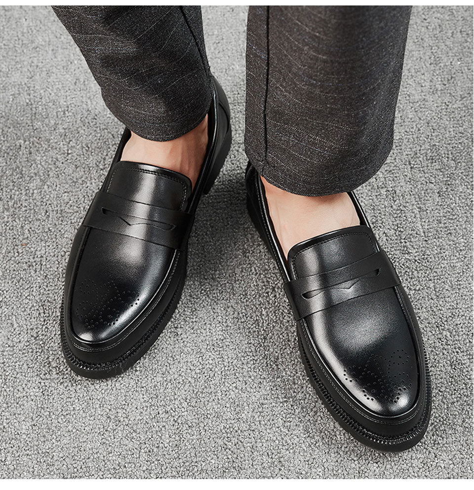 Vintage Classic Moccasin Pour Homme Sport