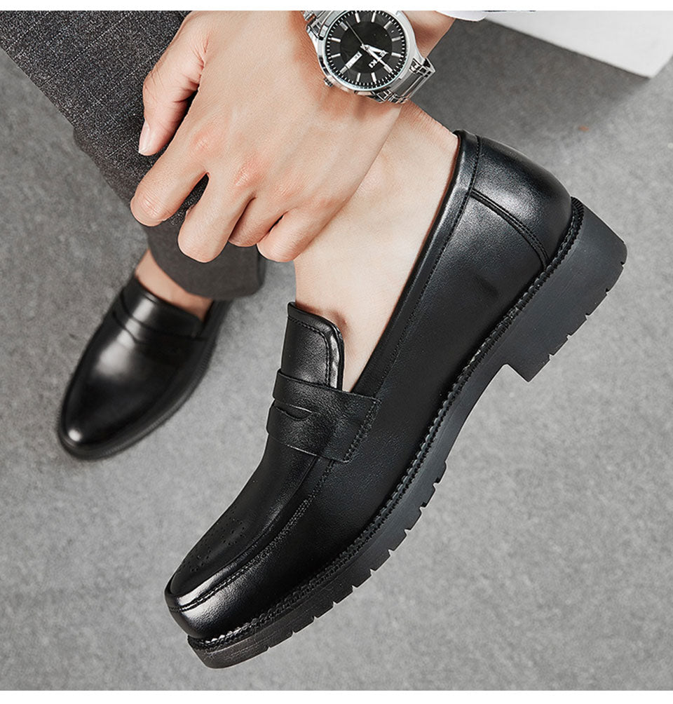 Vintage Classic Moccasin Pour Homme Sport