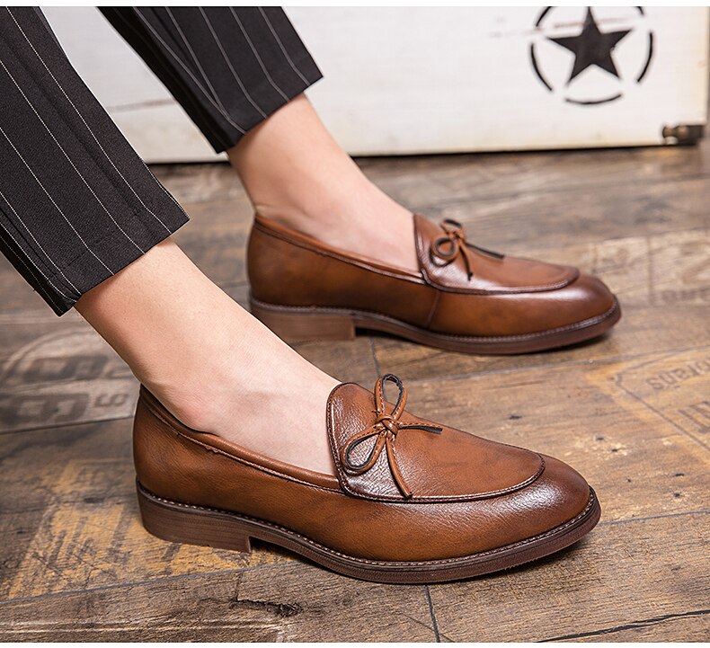 Classic Vintage Mocassins  Chaussures pour Hommes