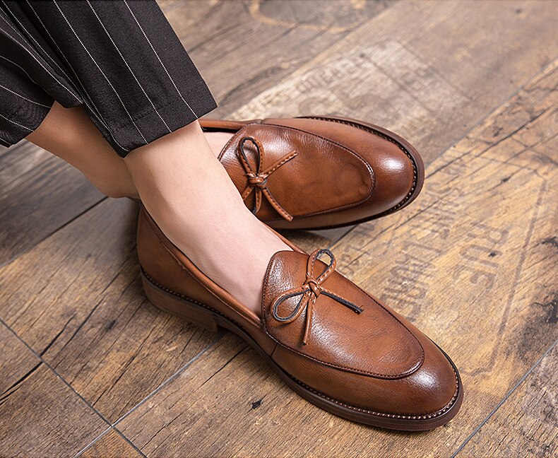 Classic Vintage Mocassins  Chaussures pour Hommes